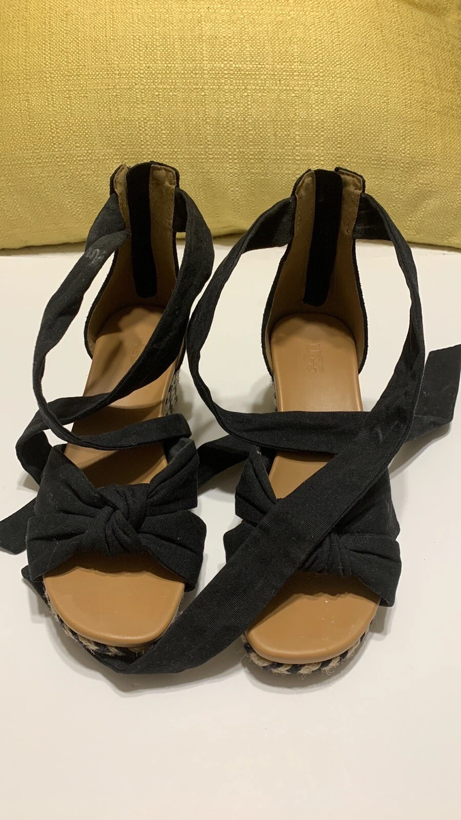 Sandali neri Ugg taglia 6