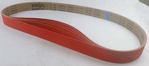 25 Each VSM™ XK870X 2"x72" High Performance X-Weight Ceramic Cloth Belts
