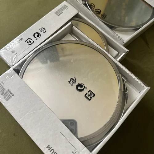 IKEA TRENSUM Spiegel aus Edelstahl, (17cm) Badezimmerspiegel Badspiegel