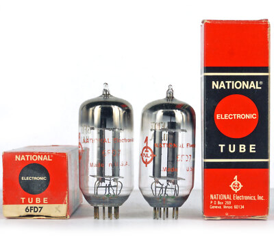Sylvania 1LC6 VT-178 CV778 (Heptode) Lot 2 TUBES LAMPES TSF NOS