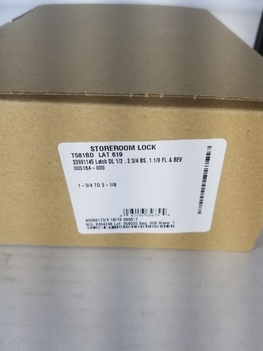 Falcon T581BD Latitude 619 Satin Nickel New in Box Without Core Storeroom LocK - Picture 13 of 14