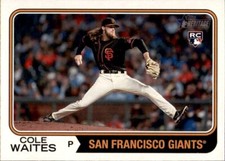 2023 Topps Heritage - Cole Waites #258 (RC)