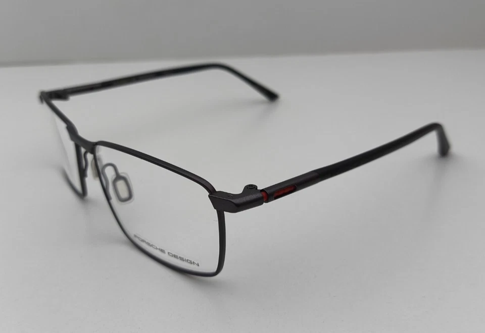 🕶️Made in Italy! Porsche Design P8766 Black Eyeglasses 56/16 140 /EUM102🕶️ - Image 3 of 4