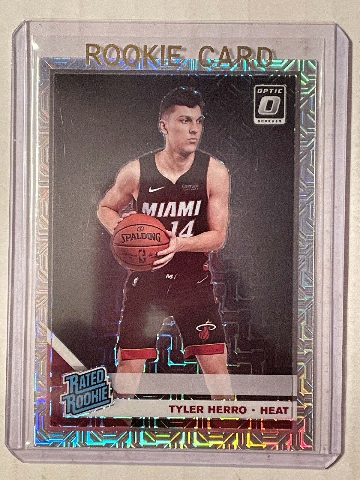 2019-20 Donruss Optic Choice Prizm #172 Tyler Herro Heat RC Rookie Mojo