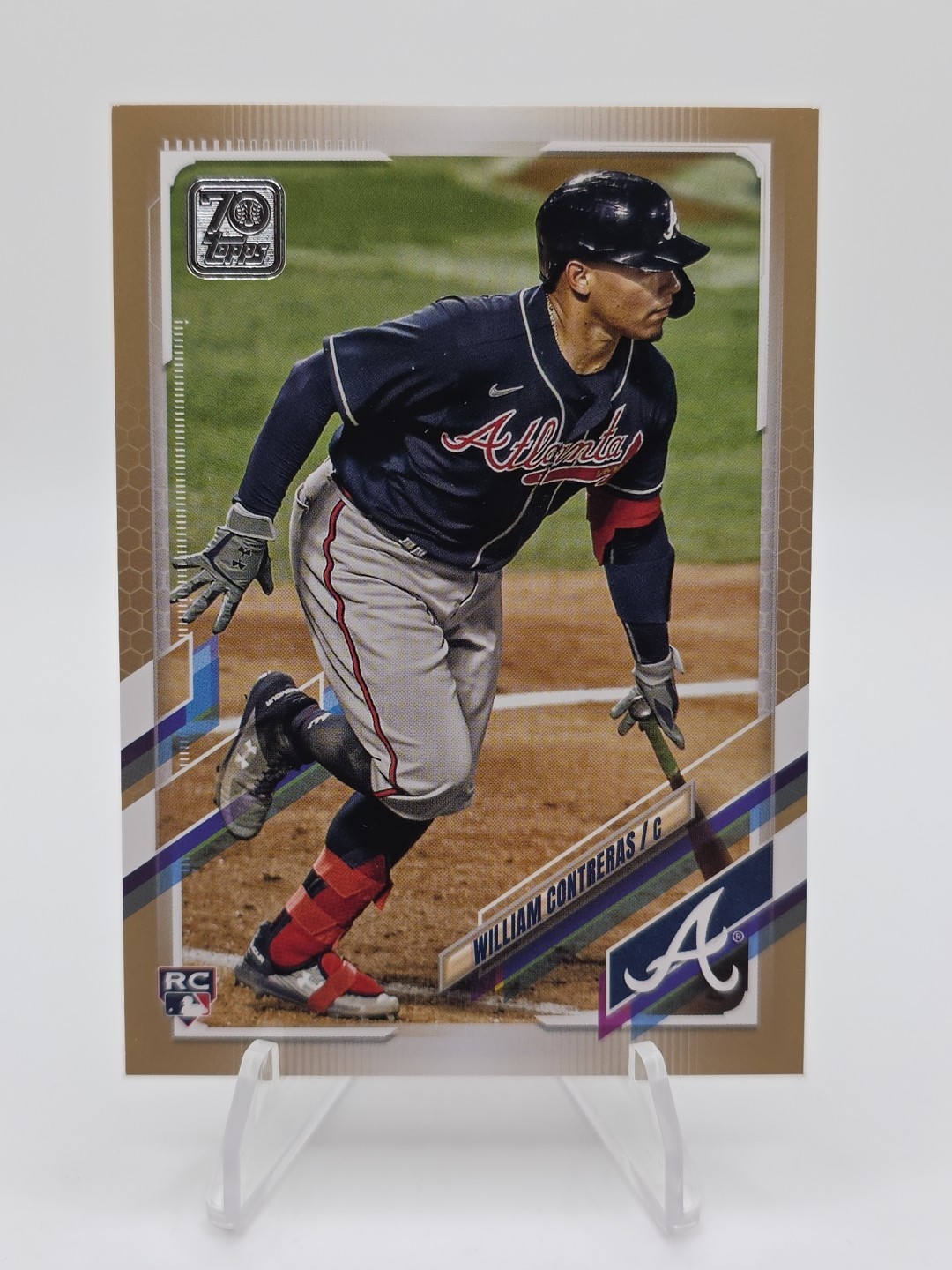 2021 Topps - William Contreras #390 Gold /2021 (RC)