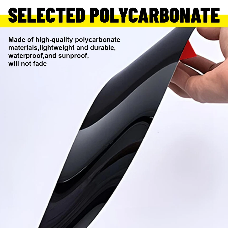 6-30x Pillar Post Door Trim Black Fits Honda Civic Sedan 22-2025 Car Qrvrdulfsdh - Image 3 of 4