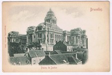 Postcard Palace Of Justice Brussels Belgium