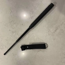 SECURITY/ police IMPACT BATON 26 INCH  ..AND SHEATH, police tactical .stick-,,;