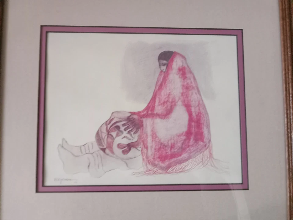 Un par de estampados Pueblo Southwestern/pueblo Foto 2 de 4