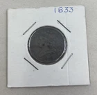 Photo of a 1833-P Half Cent from an eBay listing that sold on Jul 3, 2026