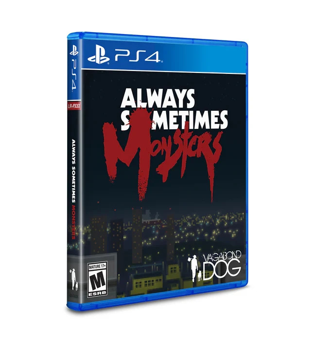 Always Sometimes Monsters PS4 Limited Run #435 US NEW