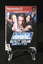 WWE Smackdown Shut Your Mouth PS2 PlayStation 2 Greatest Hits THQ Wrestling VG