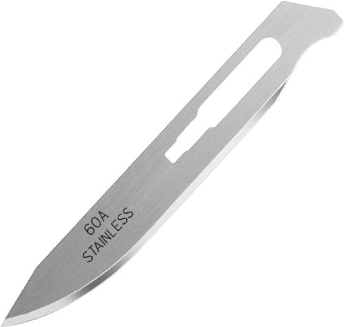 Havalon Piranta 60A Stainless Steel Replacement 12 Pack, 