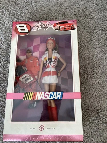Barbie Doll Dale Earnhardt Jr Nascar Superstar #8 12” Barbie Model K7973 Mattel