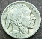 US 1921 Buffalo Nickel  **