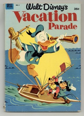 Dell Giant Vacation Parade Canadian Price Variant #4 GD/VG 3.0 1953