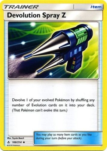 Devolution Spray Z - 166/214 - Uncommon - Lightly Played