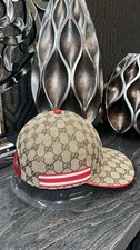Gucci 5 Stripe Cap Red