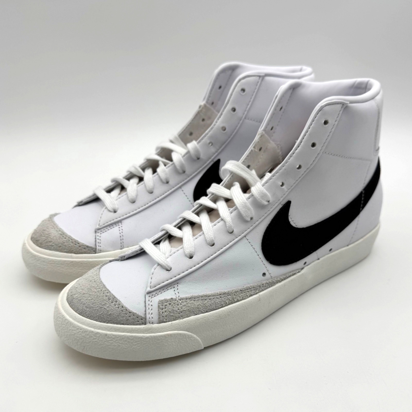 Nike Blazer Mid 77 Vintage White Black BQ6806-100 Men’s Size 3