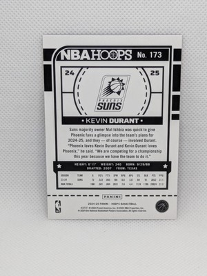 2024-25 Panini NBA Hoops Purple Kevin Durant #173 | eBay