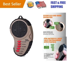 Ergo Call Handheld Electronic Hunting Call - 5 Authentic Calls in Compact Camo