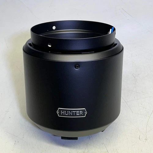 HUNTER Terrace Cove Outdoor Flushmount Fan 4196 CFM 37 Watts Black 51581 - Picture 3 of 18