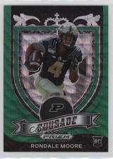 2021 Panini Prizm Draft Picks Crusade Green Wave Prizm Rondale Moore #171 19zq