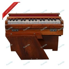 New Harinam Harmonium-32Key 2.5 Octave Double Bellow Portable Harmonium W Bag