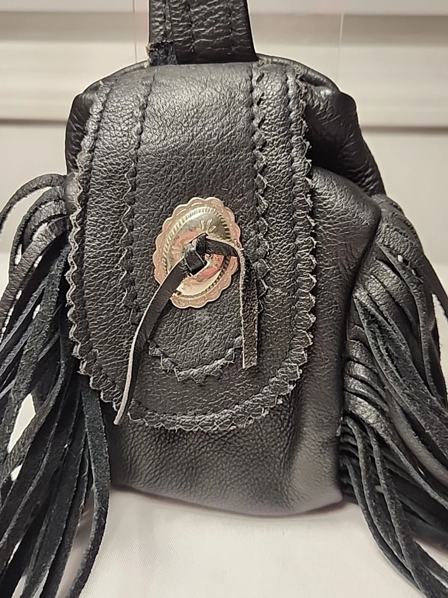 vintage leather fringe purse products for sale | eBay