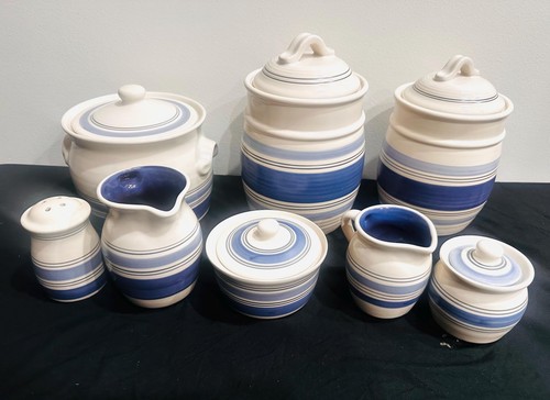 Pfaltzgraff Rio Covered Bean Pot Bean Crock / Canisters/ etc_ Excellent
