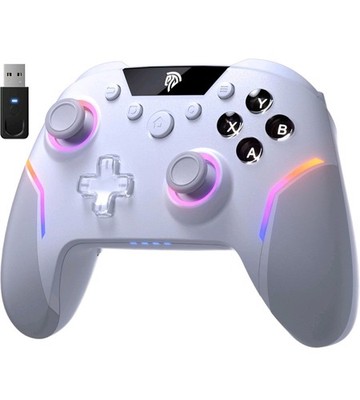 EasySMX X20 Wireless Gaming Controller with RGB Backlit 2Stage Hall Effect 8752