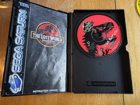 The Lost World: Jurassic Park - SEGA Saturn PAL UK Game Boxed With Manual