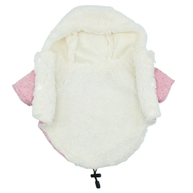 Abrigos para perros niño niña acket sudadera con capucha pequeño cachorro mascota ropa polar cálida para invierno Foto 3 de 4