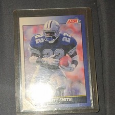 Score 1991 Emmitt Smith #15 Dallas Cowboys NFL Football Card Base Set