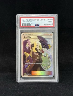 Cynthia SV82/SV94 Hidden Fates: Shiny Vault Holo for sale online