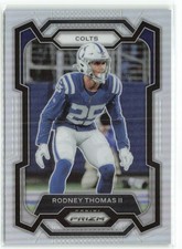 Rodney Thomas II RC 2023 Panini Prizm Silver Indianapolis Colts #130