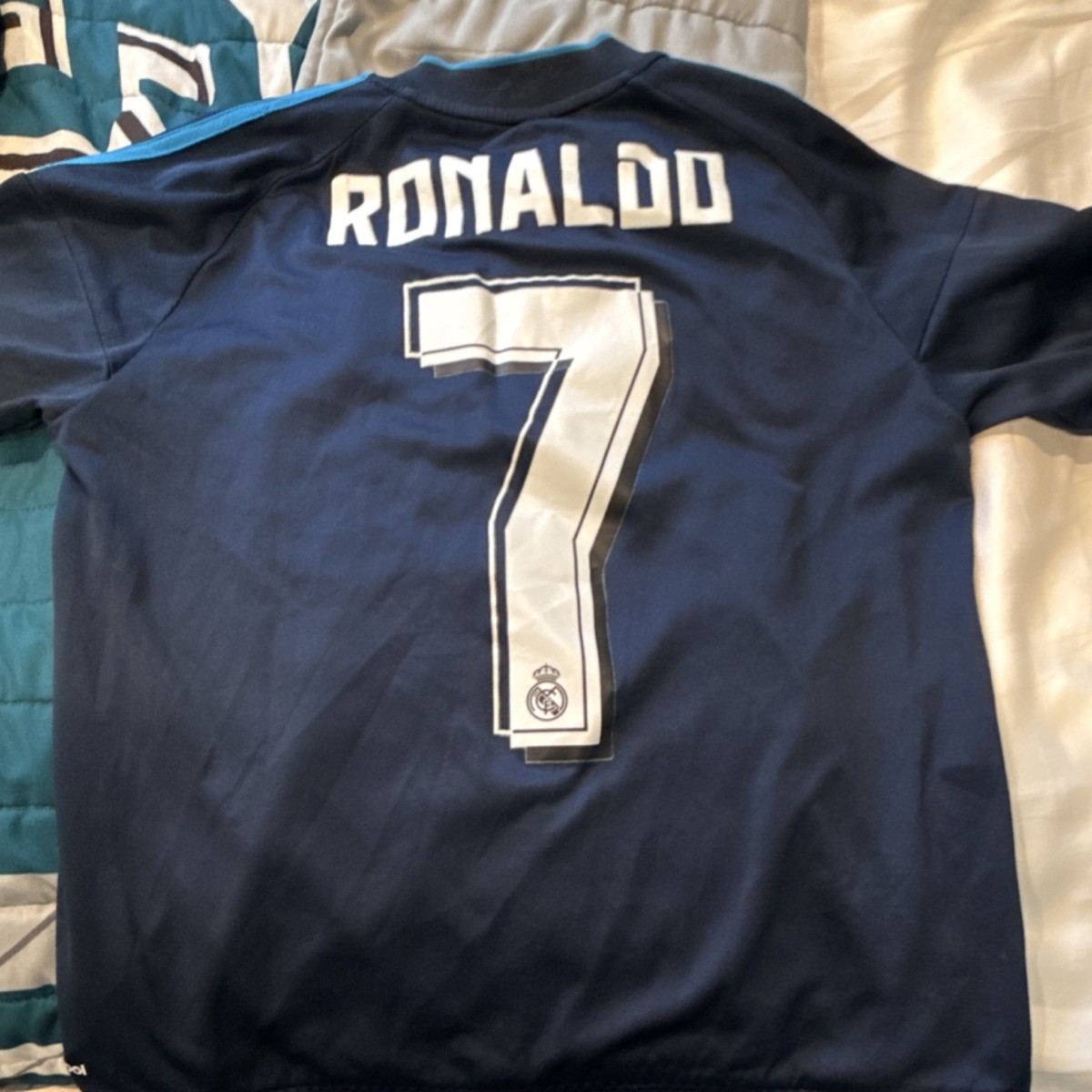 adidas Real Madrid Cristiano Ronaldo #7 ClimaCool Soccer Jersey