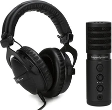 Beyerdynamic Creator Pro - DT 770 Pro Headphones with Fox USB Microphone