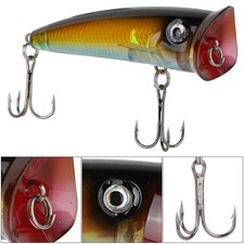 .Artificial 7cm Plastic Fishing Hard Bait Floating Popper Fish Like Fishing