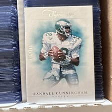 2012 Panini Prime Signatures Randall Cunningham Eagles #146 Serial #/499