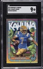 2023 BOWMAN U CHROME THE BIG KAHUNA #TBK-10 DANTE MOORE SGC 9