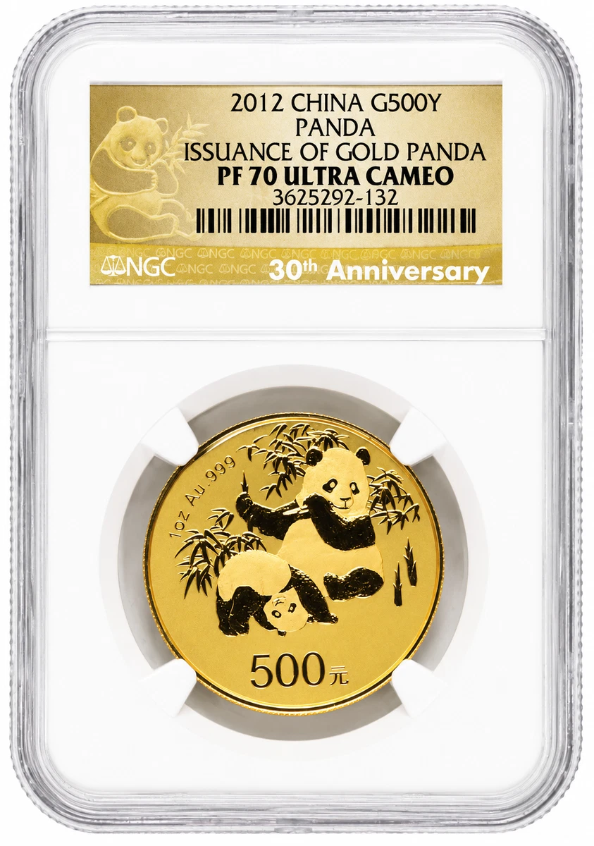 MS 69 Chinese Panda 1oz Gold Bullion Coins for sale | eBay