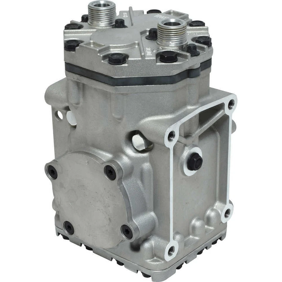 Compresor de aire acondicionado compatible con Volkswagen Quantum 1985-1988 aire acondicionado universal, inc Foto 2 de 2