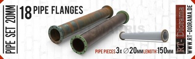 Rt-Diorama 35689 1/35 Pipe Set 20mm | eBay UK