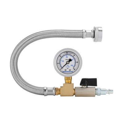 #ad #ad MEASUREMAN RV Winterizing Kit 0–60 PSI Pressure Gauge 12quot; Stainless Steel $25.39