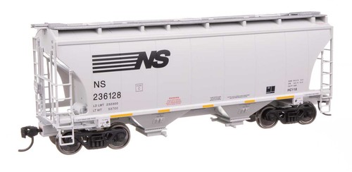 Tolva de 2 bahías Walthers Mainline HO 910-49320 Norfolk Southern NS 39' Trinity 3281 | Condition: New