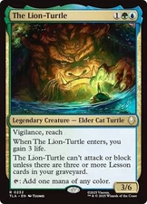 THE LION-TURTLE x4 mtg NM-M The Last Airbender 4 Rare