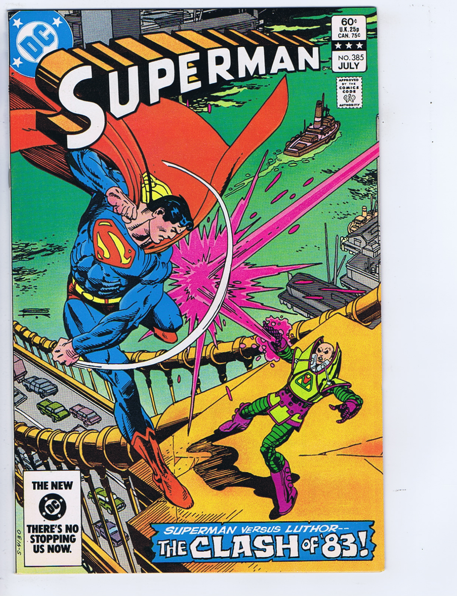 Superman #385 DC Pub 1983 ''The Clash of '83 ! '' | eBay