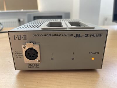 IDX JL-2PLUS Ladegerät / Charger für NP-Akku Li-ion, Ni-Cd und Ni-Mh