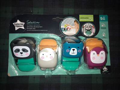 Tommee Tippee SPLASHTIME STACK 'N' POUR Bath CUPS Baby Bath Activity Toy